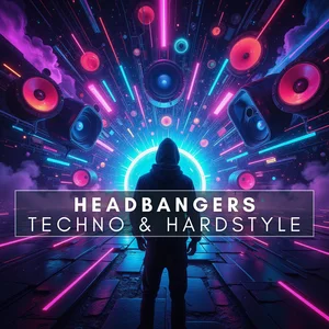 Headbangers - Hard Techno & Hardstyle 🎚🎧 Spotify playlist cover art