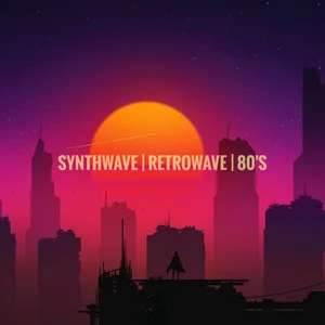Synthwave | Retrowave | 80's Spotify playlist cover art