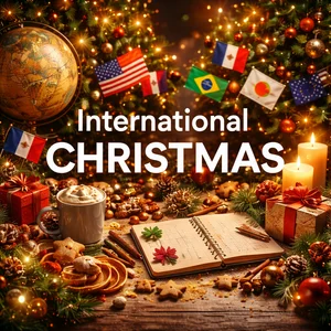 Christmas & New Year Around The World Spotify playlist cover art