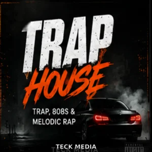 🚨 TRAP HOUSE — Trap, 808s & Melodic Rap playlist cover