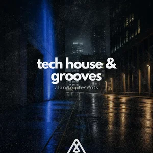 tech house & grooves playlist cover