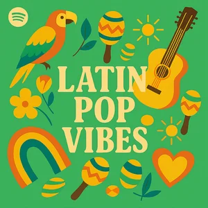 LATIN POP VIBES Spotify playlist cover art