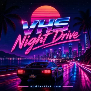 🌆 VHS Night Drive  (Synthwave, Retrowave, Outrun, Dark Synth, Cyberpunk, Chillwave, Vaporwave)