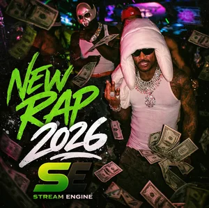 New Rap 2026 Spotify playlist cover art