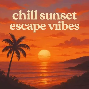 Cover art for chill sunset escape vibes 🌅
