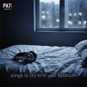 songs to cry to in your bedroom Spotify playlist cover art