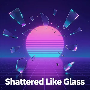 Shattered Like Glass Spotify playlist cover art