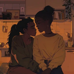 queer lofi 🏳️‍🌈 Spotify playlist cover art