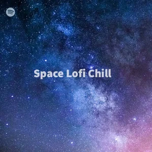 Space Lofi Chill Spotify playlist cover art