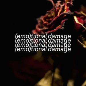(emo)tional damage Spotify playlist cover art