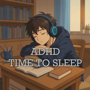 ADHD Time to Sleep Spotify playlist cover art