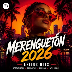 Merenguetón & Reggaetón Viral Hits 2026 enamorate Spotify playlist cover art