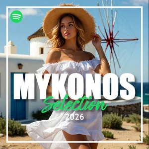 MYKONOS BEACH SELECTION 2026 Spotify playlist cover art