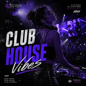 Club House Vibes Spotify playlist cover art