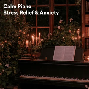 Calm Piano: Stress Relief & Anxiety Spotify playlist cover art