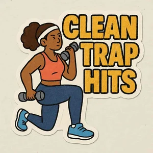 Cover art for CLEAN TRAP HITS 🔥 Workout Playlist 2026
