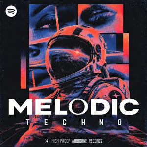 Melodic Techno 2026 Spotify playlist cover art