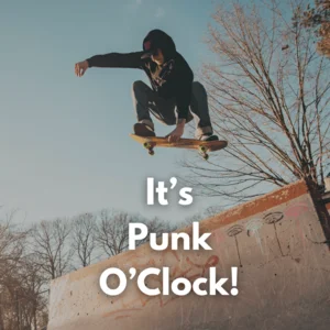 It’s Punk O’Clock 2025 Spotify playlist cover art