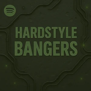 HARDSTYLE BANGERS Spotify playlist cover art