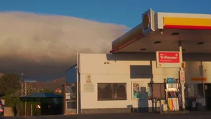 gas station