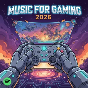 Music for Gaming 2026 Spotify playlist cover art