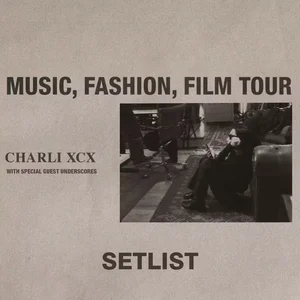 Charli xcx Setlist - Music, Fashion, Film Tour 2026 playlist cover