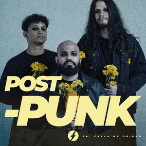 POST-PUNK 🌥️ Cold & Retro vibes 🌥️ Spotify playlist cover art