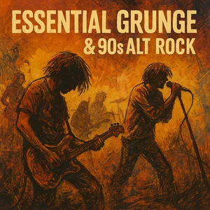 Essential Grunge & 90s Alt Rock playlist cover