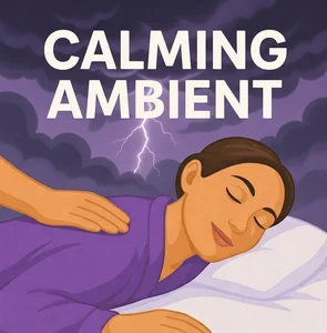 Calming Ambient Thunderstorms Spotify playlist cover art