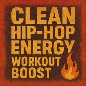 Cover art for Clean Hip Hop Playlist on Spotify: CLEAN HIP HOP ENERGY 🔥 Workout Boost 2026