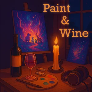 Paint & Wine Spotify playlist cover art