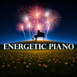 Energetic Piano Spotify playlist cover art