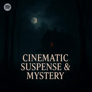 🎬 Cinematic Suspense & Mystery 🔍 Spotify playlist cover art