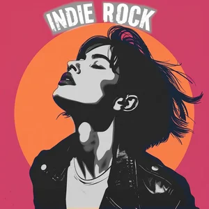 Indie Rock Aesthetics Spotify playlist cover art