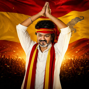 TVK Vijay Songs | Thamizhaga Vetri Kazhagam songs | CM Thalapathy vijay songs Spotify playlist cover art