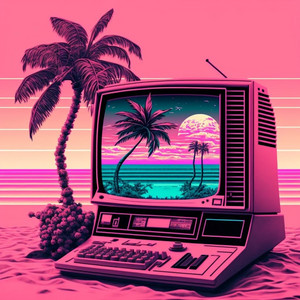 ChillFM247 (Synthwave - Retrowave - Chillwave - Vaporwave Lo-fi) cover