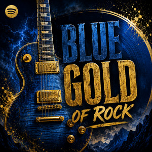 Blue Gold of Rock Spotify playlist cover art