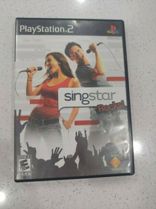 Jeu Singstar Rocks ! pour PS2 Complet CIB PAL FR - Floto Games
