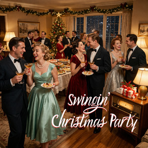 Swingin' Christmas Party Spotify playlist cover art