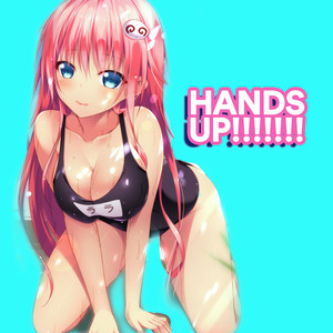 HANDS UP !!!!!! 2022 Music for Gaming Hard Dance Happy Hardcore Speed Jump Gaming best of 2021 cover
