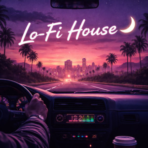 Lo-Fi House & night drives 🌙 cover