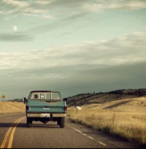 Country road and old truck cover