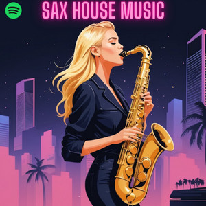 Sax House Music cover