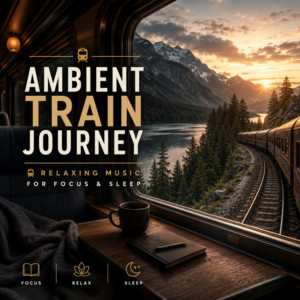 Ambient Train Journey 🚆 Relaxing Music for Focus & Sleep cover