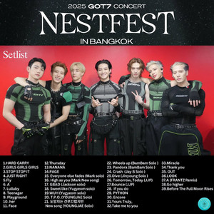 【7枚】GOT7 NESTFEST BANGKOK トレカ 非売品　特典　タイ GOT7 - PVC ID Photo Holder [2025 Concert 'NESTFEST' Official MD