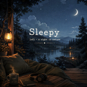 Sleepy Lofi 😴🌌🌿 – A Night in Nature Spotify playlist cover art