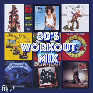 80s Workout Mix playlist cover