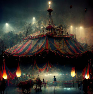 Vintage circus magic 🎪✨