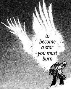 to become a star, you must burn.