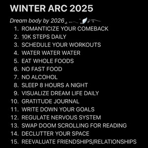 WINTER ARC🩵 playlist cover